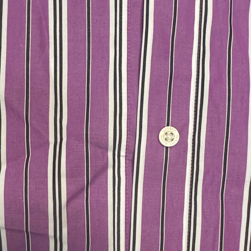 NEW Lauren Ralph Lauren Vibrant Striped Shirt - Picture 7 of 16